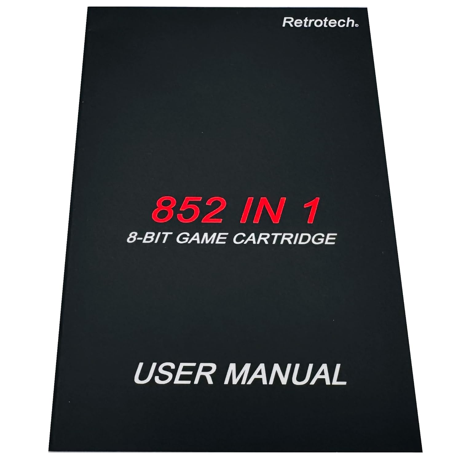 Retrotech Super 852 in 1 Multi Game Cartridge for NES Game Console - Gold, Includes Retrotech Printed Instructions - Image 2