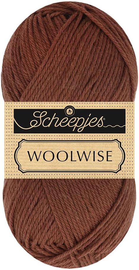 Woolwise 100g 712 Coffee Bean Merino Wool Yarn