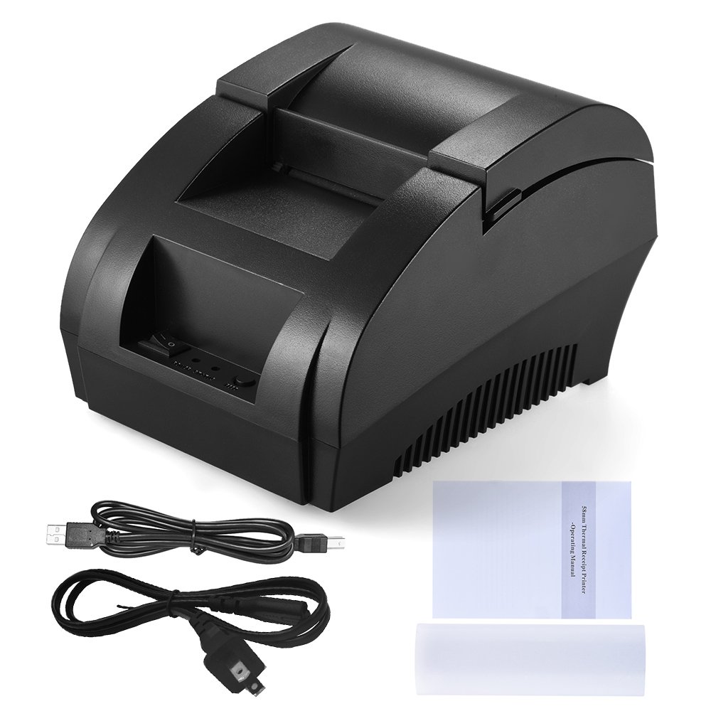 POS USB サーマル レシートプリンター　プリンター Amazon.co.jp: サーマルプリンター,ポータブル ミニ サーマル