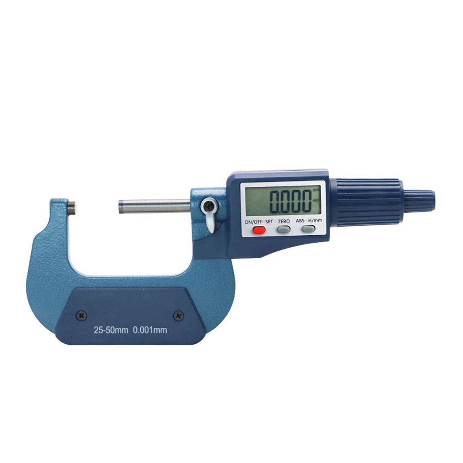 Micromètre numérique de 25-50mm Micromètre numérique Digital Outils de Mesure précis Micromètre Micromètre Micromètre Extérieur 228 (Specification : 0 25mm)