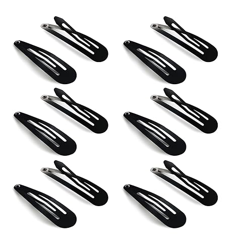 Miniatura 1 de Pinzas para el cabello, pinzas para el cabello de metal, pasadores de metal Bb, paquete de 40 pasadores de 2 pulgadas para mujeres y niñas,