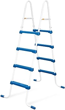 Funsicle 52" SureStep Pool Ladder, for Above Ground Swimming Pools, Blue & White