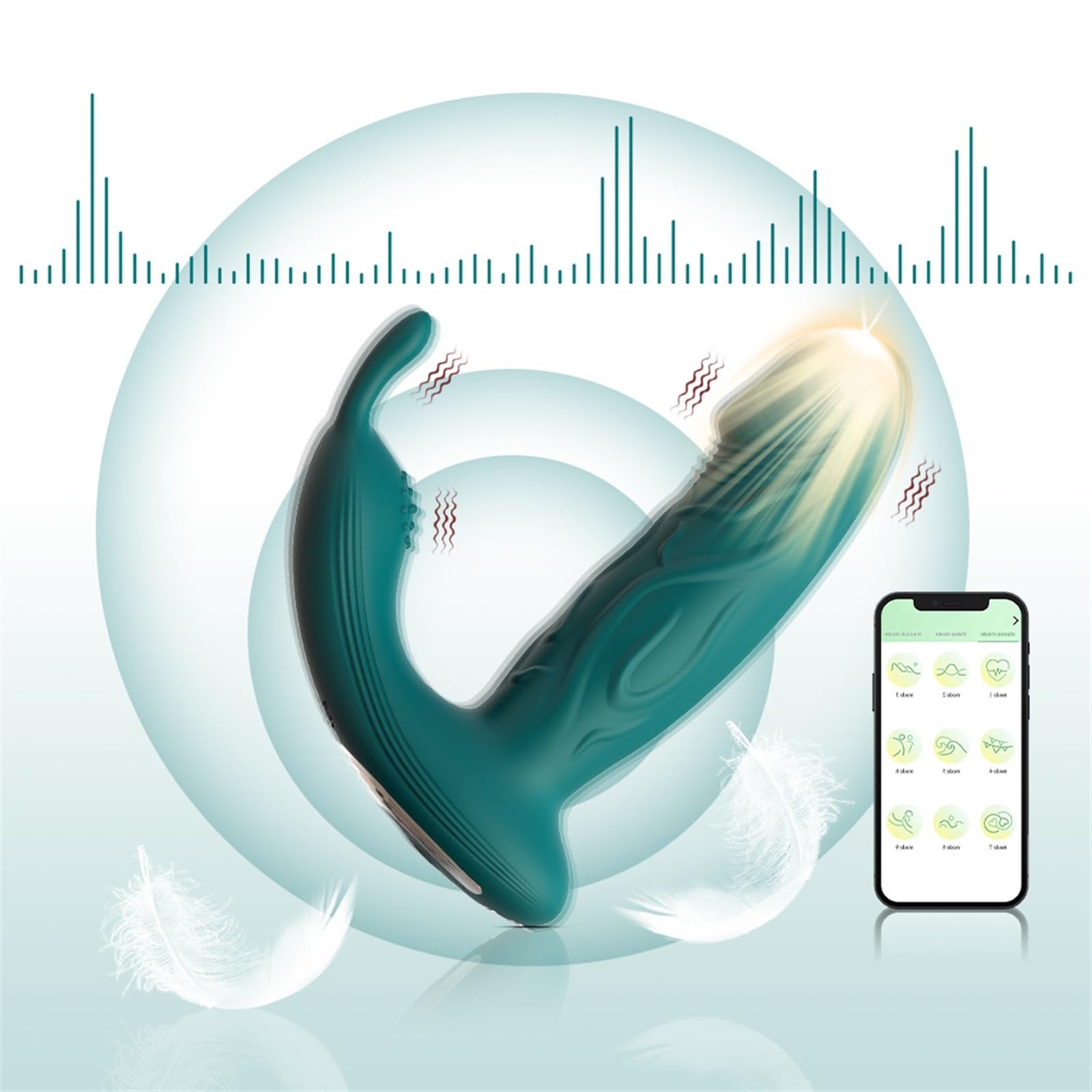 DAGIN Giocattoli sessuali per Adulti Giocattolo Sessuale per Donne - Vibratore telecomandato 3in1 indossabile, vibratori Punto G Macchina per Il Sesso per Coppie