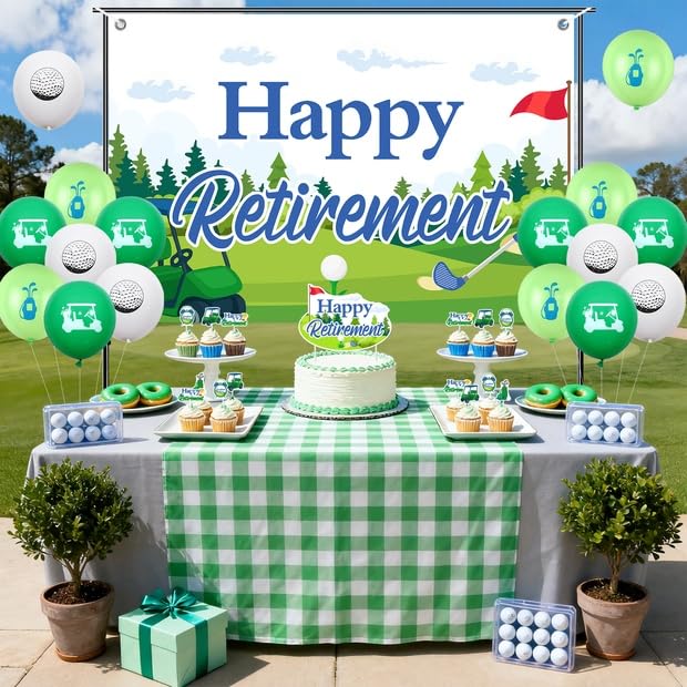 Kit décoration retraite golf homme, une idée surprise originale pour collègue