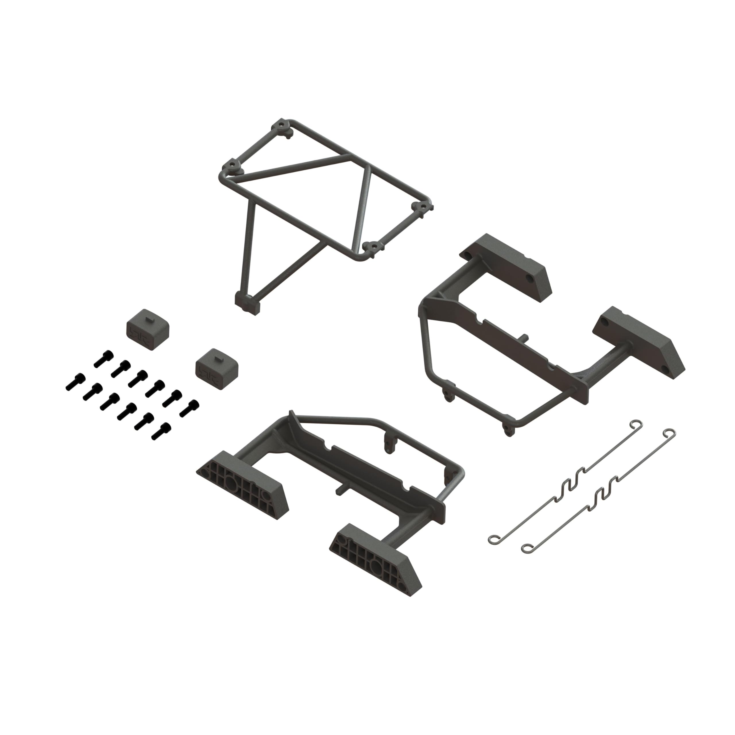 Amazon.com: ARRMA Desert Truck Body Roll Cage Set (Black) - GROM
