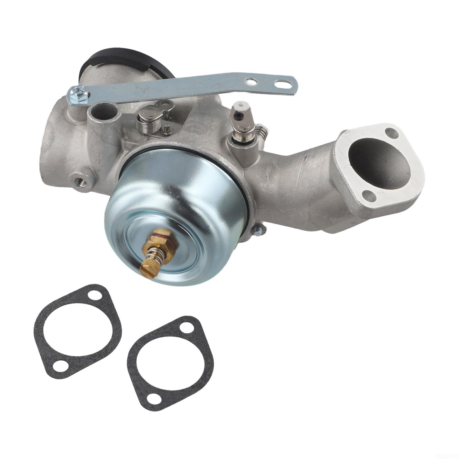 Kit de remplacement de carburateur de moteur pour tondeuse à gazon compatible avec 491026 281707, dispositif de mélange de carburant en acier pour réparation