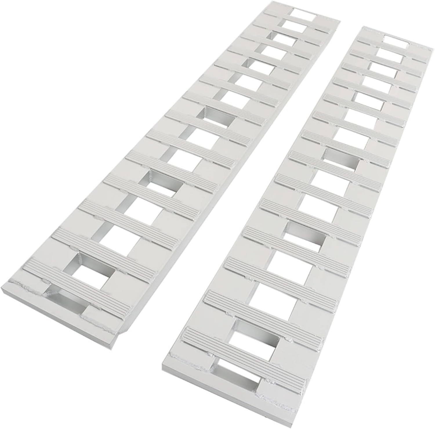 GXYWADY Truck Car Auto Trailer Ramps 84 Inch X 15 Inch Aluminum 6000 LBS Hook End