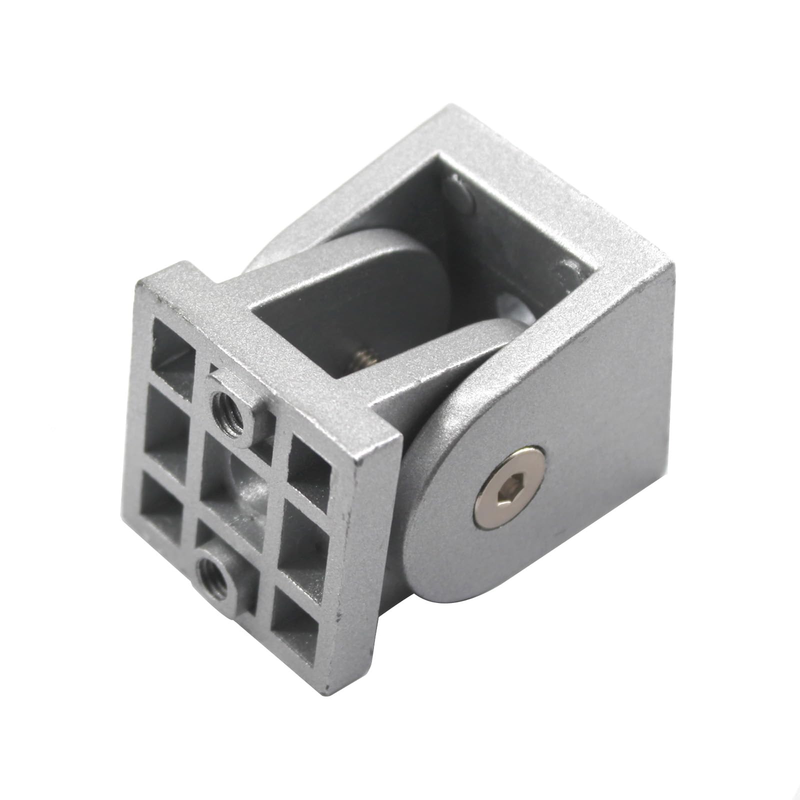 (2 Pieces) 4040 Zinc Alloy Pivot Joint Aluminum Profile Extrusion Joints Connector Corner Connector Fittings Hinges - Image 2