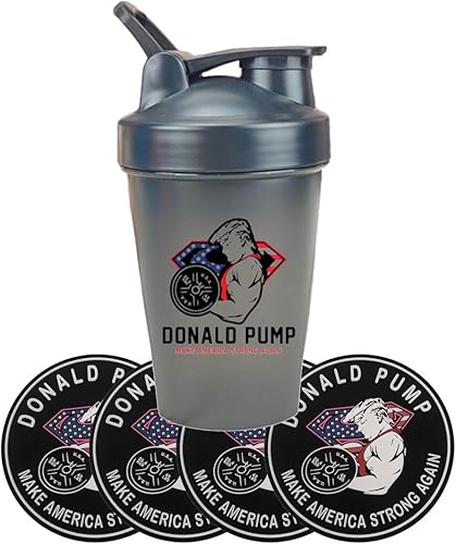 Protein Shaker - Pesas para antes del entrenamiento, agitador y posavasos, regalo, mordaza, entrenamiento, gimnasio, regalos de elecciones de