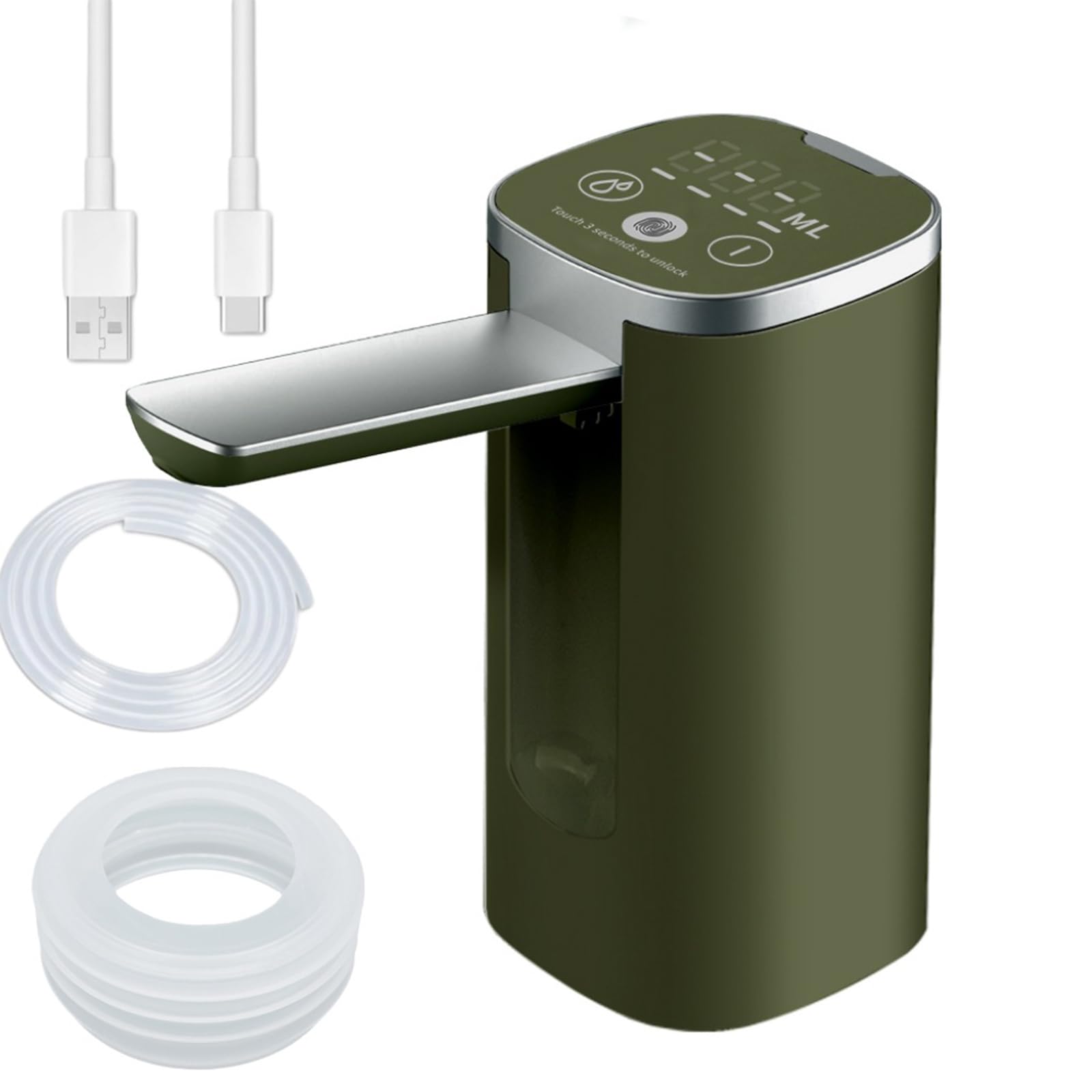 Ventilateur d'hydratation extérieure et intérieure pliable commande électrique 1200 mAh