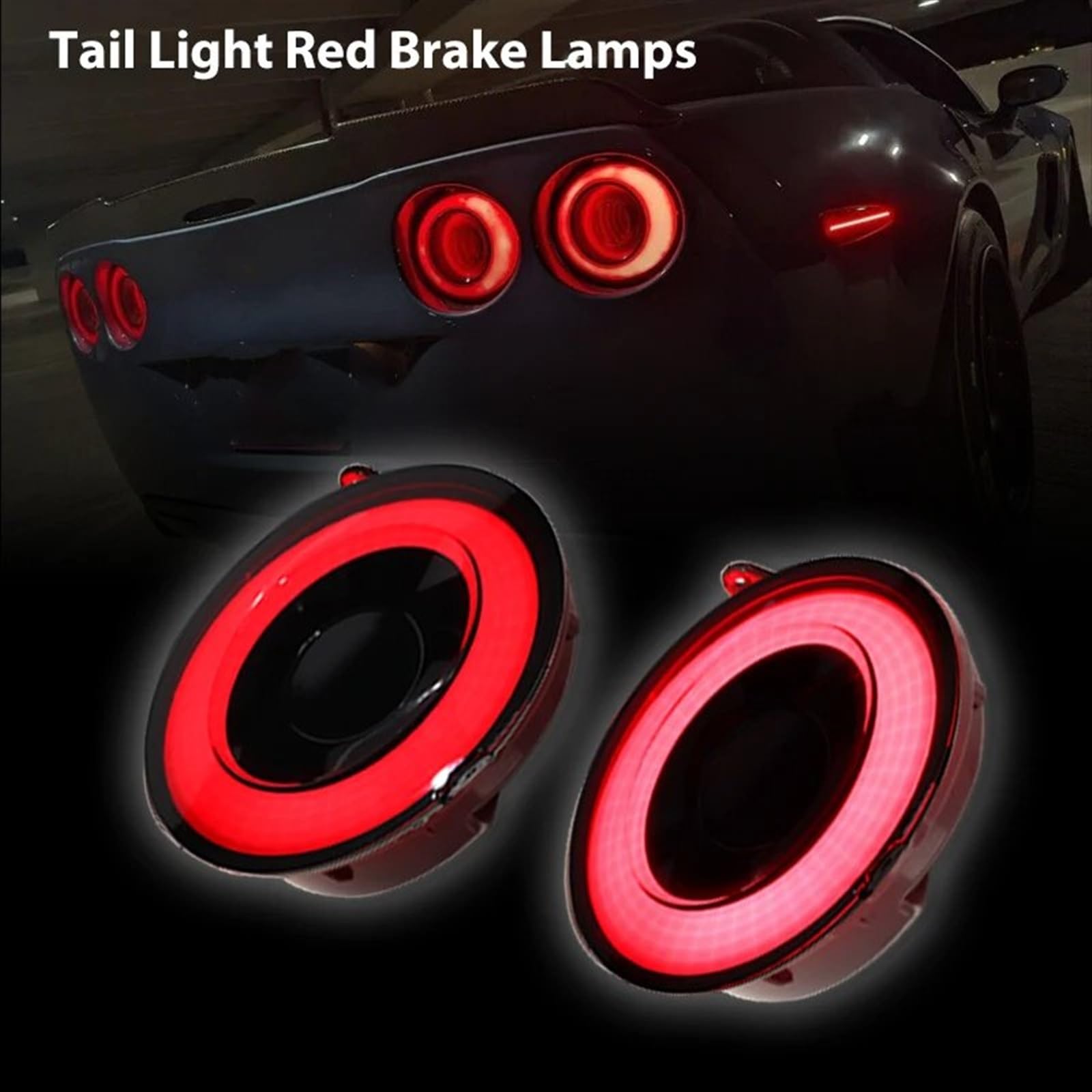 Amazon | テールランプ Compatible With Chevrolet C6 For Corvette