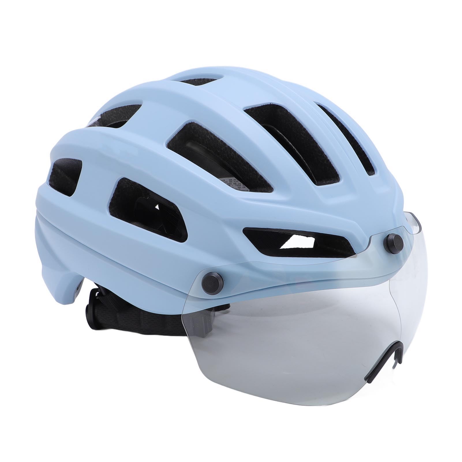 Yinhing Rowerowy z Magnetycznymi Goglami Fotochromowymi Lekki, Wiatroszczelny Sprzęt Ochronny EPS dla Mężczyzn, Kobiet, Oddychający Rowerowy Mist Blue