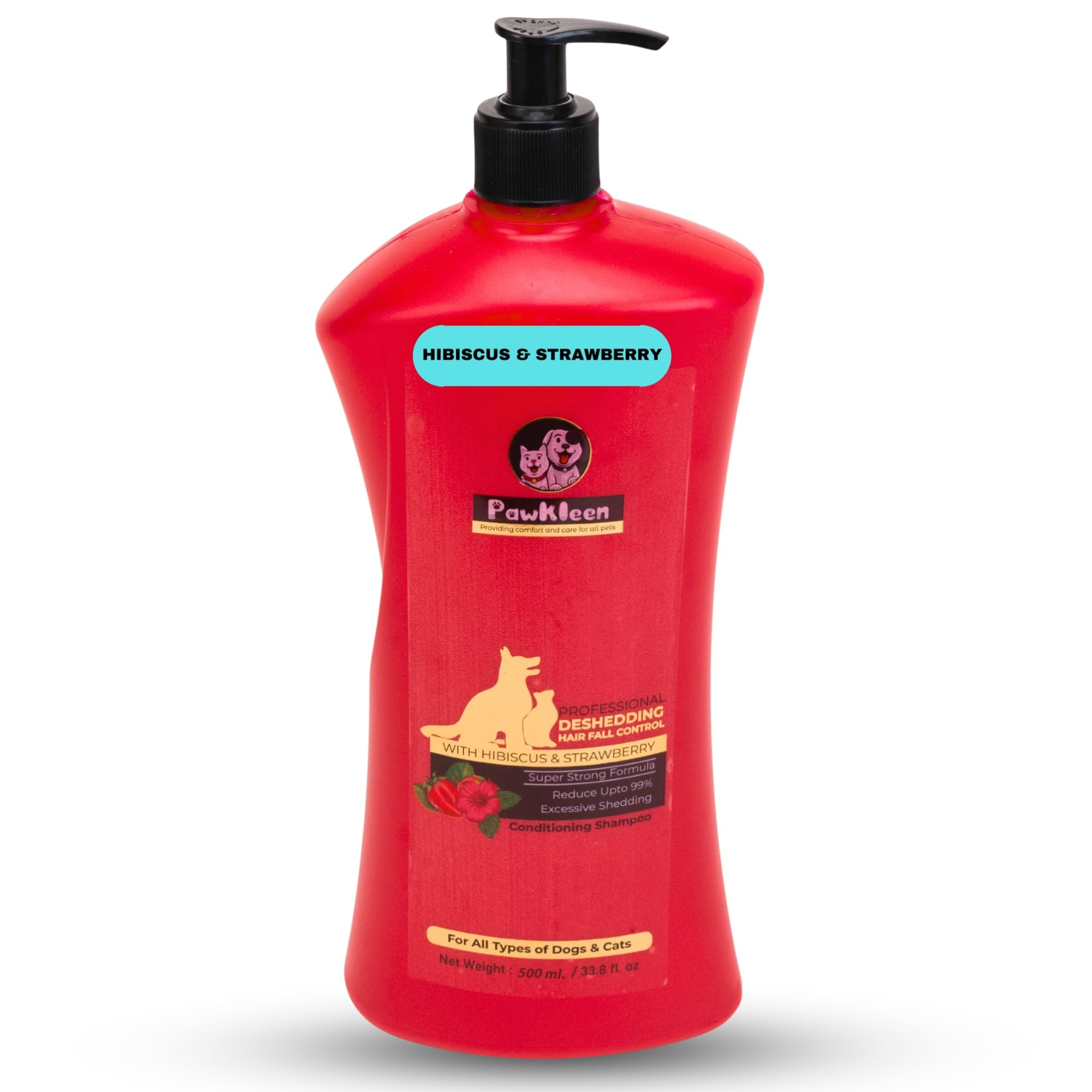 PAWKLEEN Pet Shampoo 500 Milliliter Anti-Fungal,Anti Ticks And Fleas,Antibacterial,Antiseptic & Ph Balanced Dog Shampoo|Regular Use Coat Cleansing Shampoo For Pets (Medium),Deshedding (Strawberry) (B0DDJT9M8X) Amazon Price History, Amazon Price Tracker
