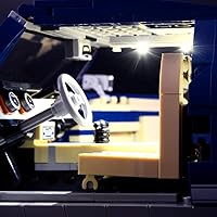 Vista 5 de BRIKSMAX Kit de iluminación LED para Ford Mustang, compatible con el modelo de bloques de construcción Lego 10265, no incluye el juego de Lego