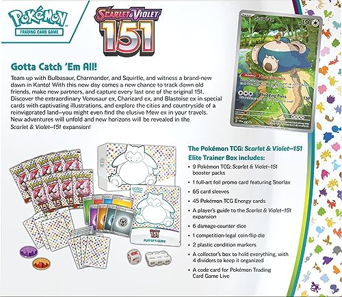 Image of Pokemon TCG Scarlet & Violet 3.5 Pokemon 151 Elite Trainer