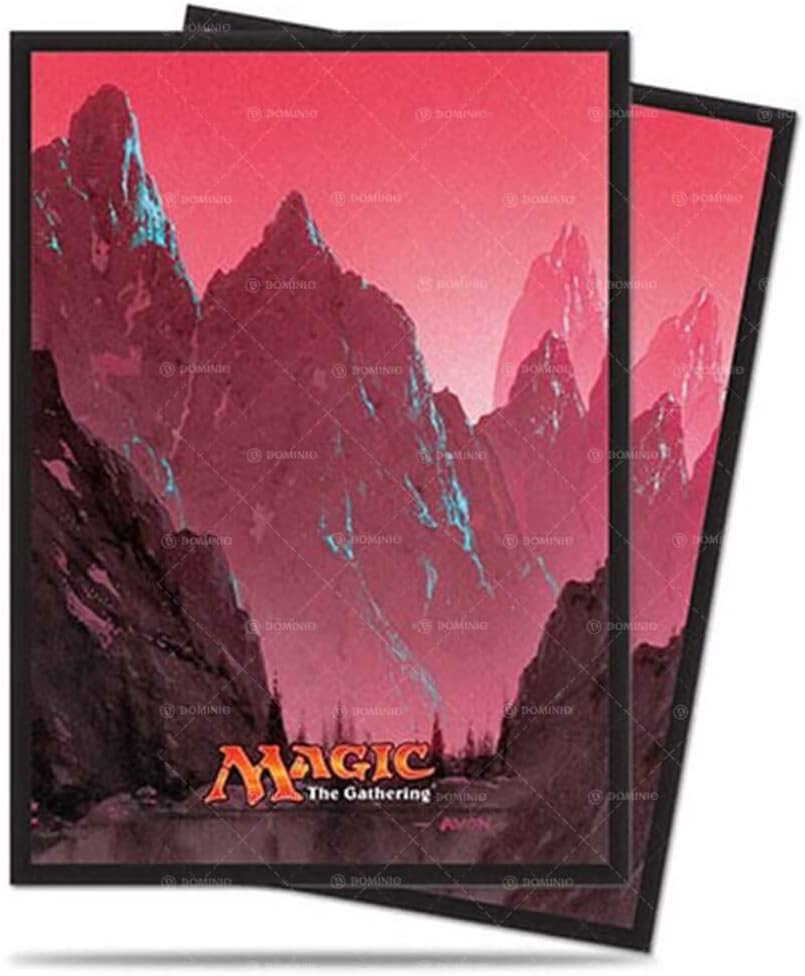 Ultra PRO 86457 Magic: the Gathering Protector de cubierta estándar de montaña "Mana 5" (80 pzas.)