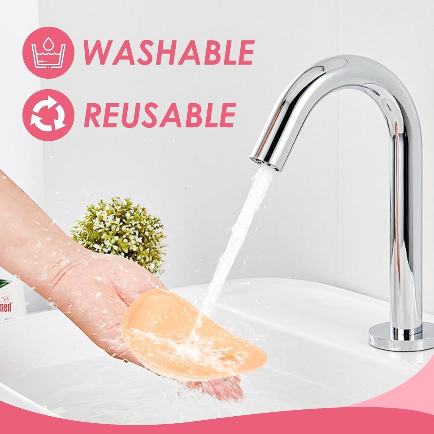 Sticky Inserts - Instant Boost for Perfect Cleavage, Double-Sided Sticky Bra Inserts for Comfort & Support - Image 6