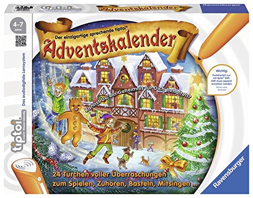 Preisvergleich Produktbild tiptoi® Adventskalender: 24 Türchen voller Überraschungen zum Spielen, Zuhören, Basteln, Mitsingen, ...