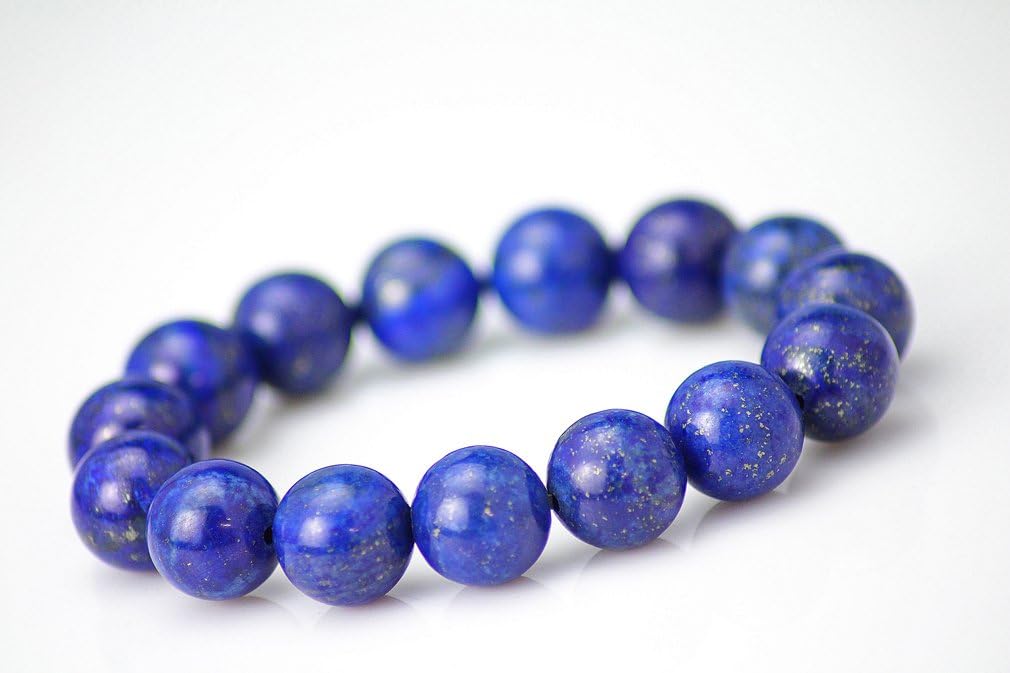 KYOUJUDOU Gem Beads Bracelet Stone Rank AAA Lapis Lazuli 14mm (7.5in)