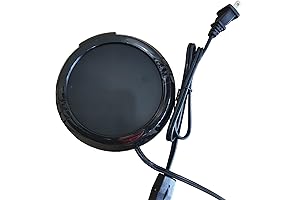 Safe Candle Warmer Plate, Ceramic Plate Candle Jar Heating Plate Coffee Mug...