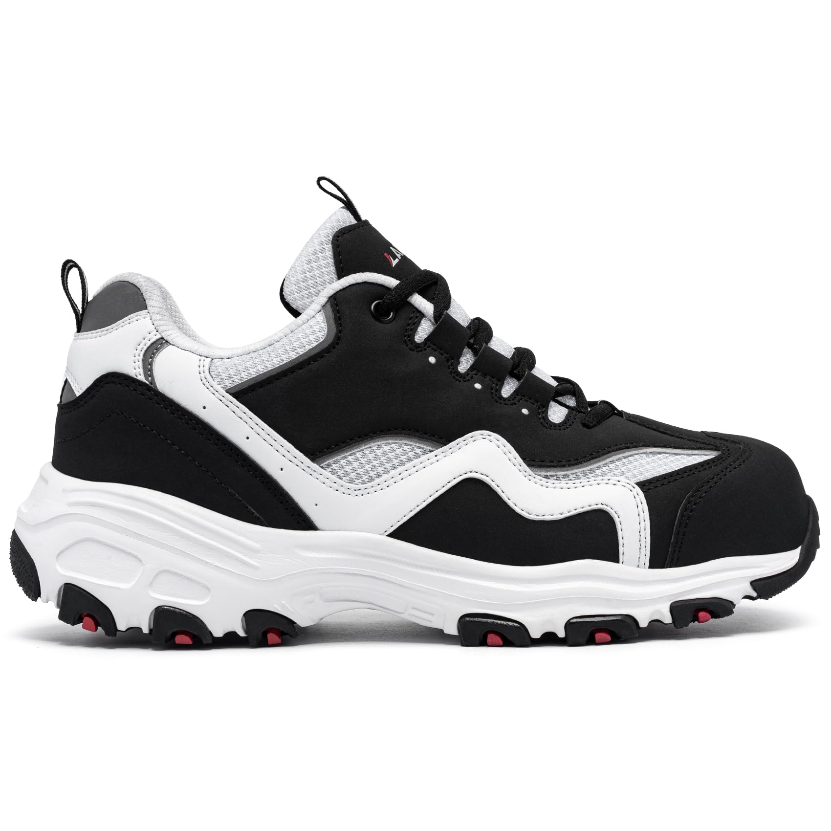 LARNMERN Chaussure de Securité Homme Femme Embout en Acier Respirant Basket Securité Confort Chaussure de Travail