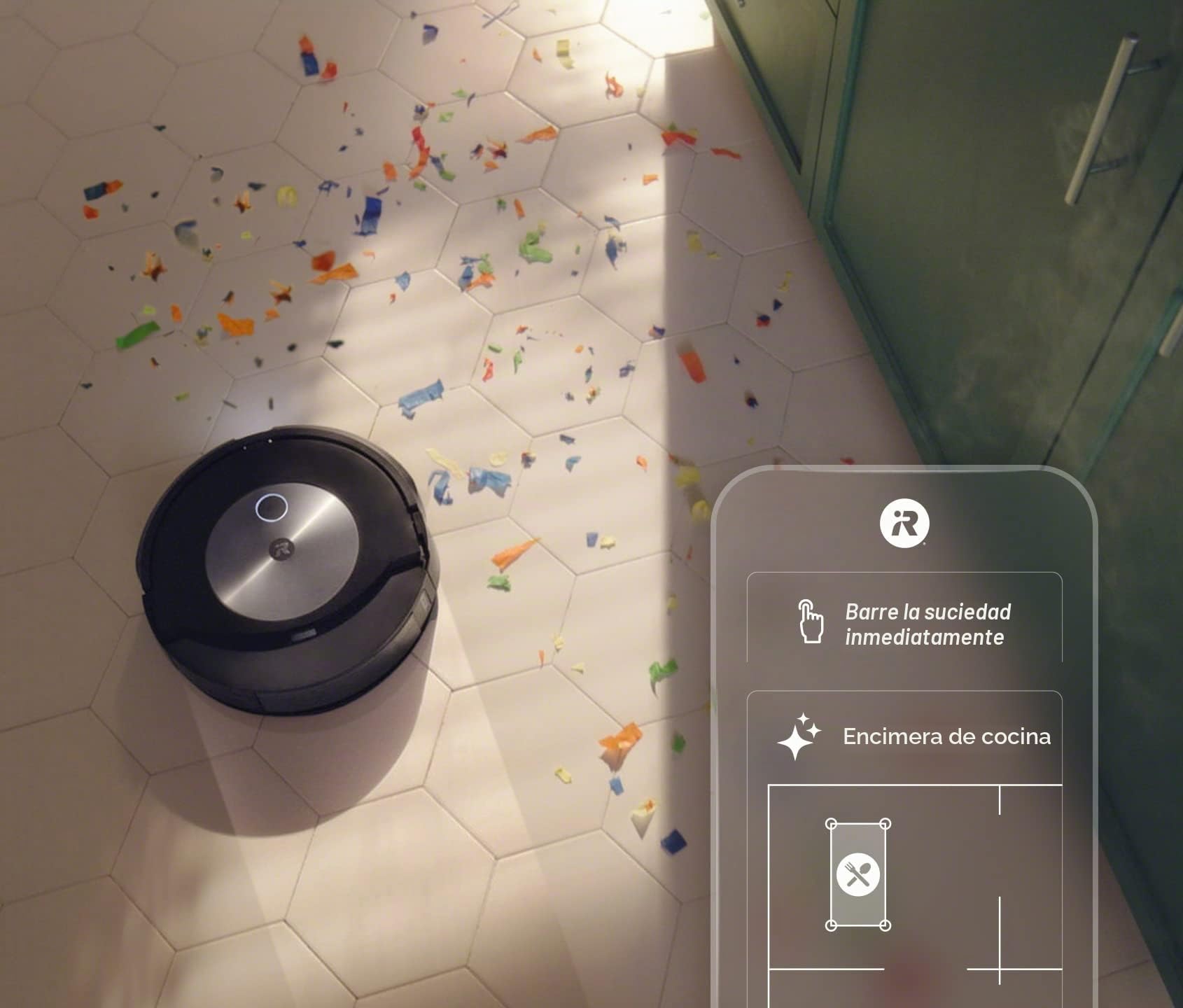 Irobot Roomba Combo J7 Robot Aspirador y Mopa - Aspira y trapea automáticamente sin necesidad de evitar alfombras, identifica y evita obstáculos, mapeo inteligente, Alexa, ideal para mascotas, grafito