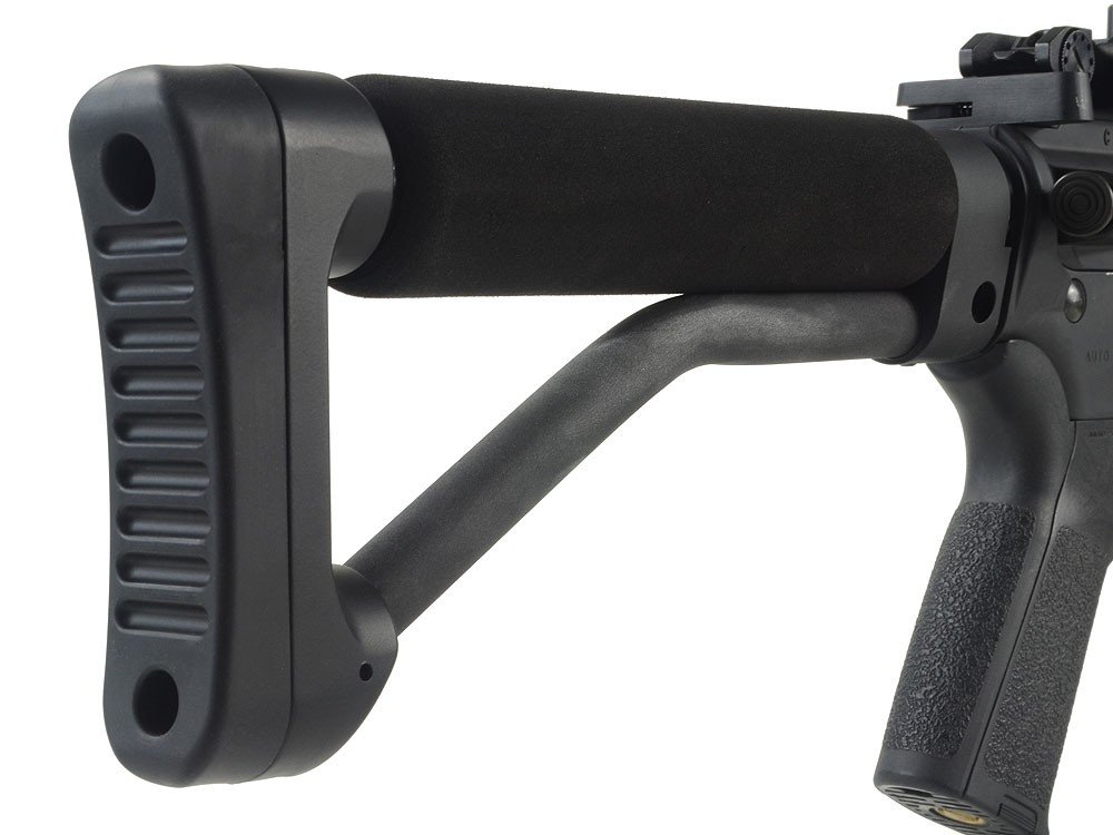 Amazon | マッドブルエアソフト ACE公認 SOCOMスケルトン・ストック M