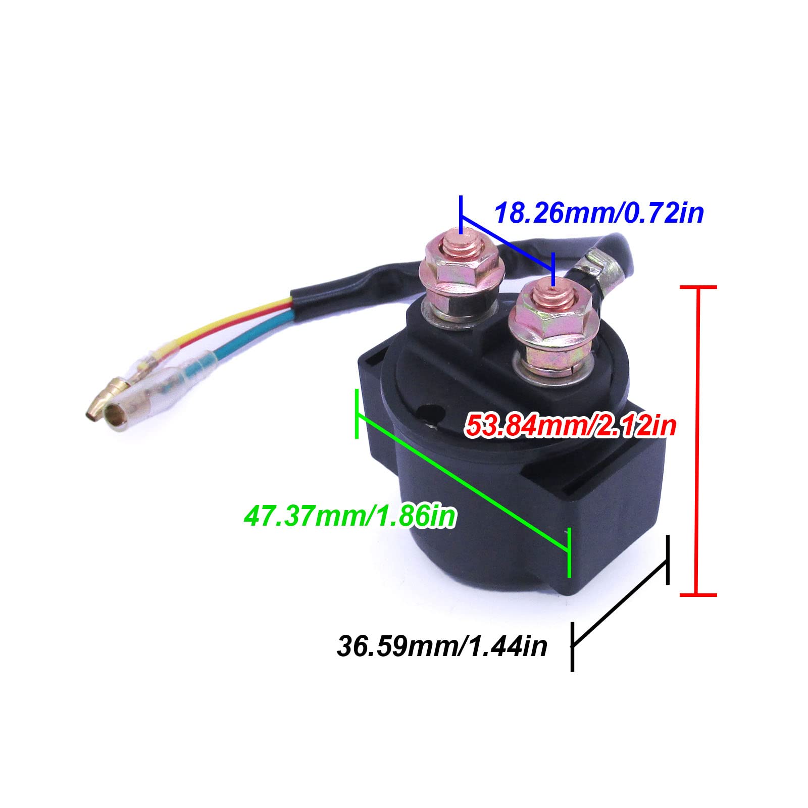 Solenoide Starter E Relay Per Honda Recon 250 TRX250 1997-2001 - Foto 10
