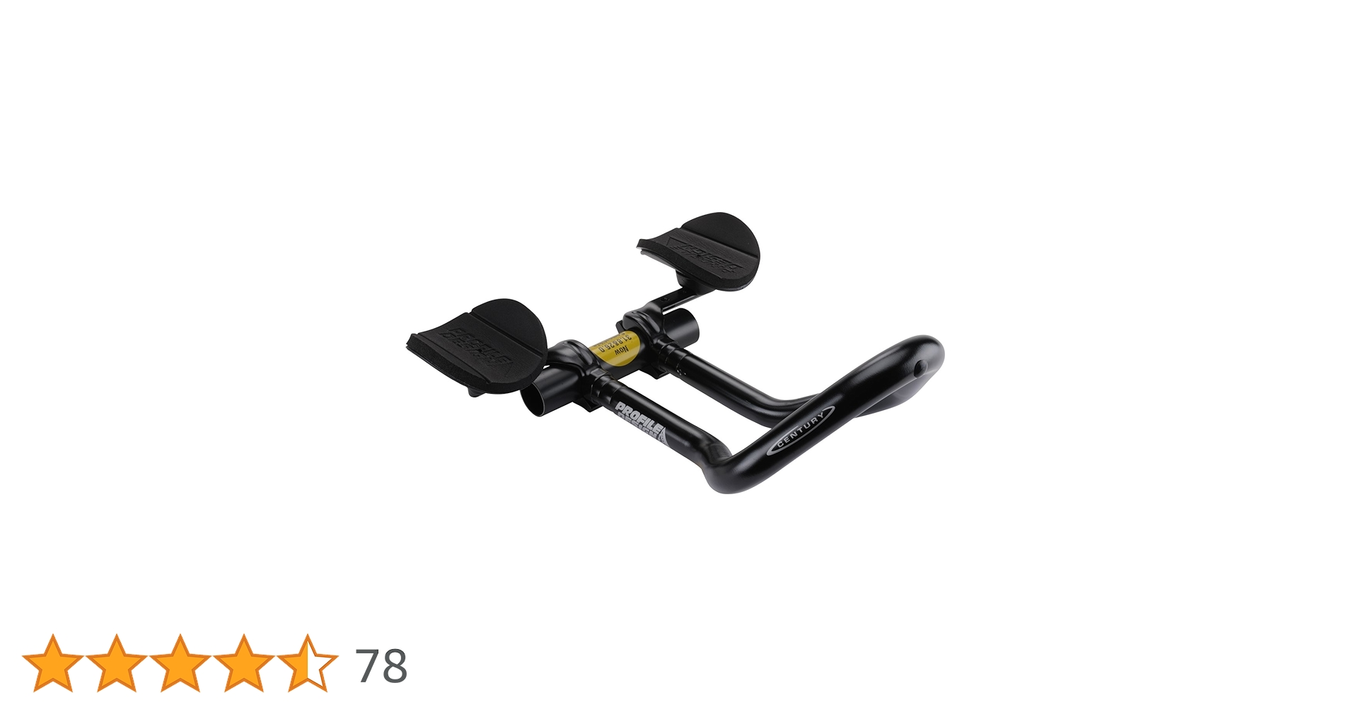 【ロードバイクパーツ】PROFILE DESIGN AEROBAR ブラック Amazon | Profile Design Century エアロバー (ブラック