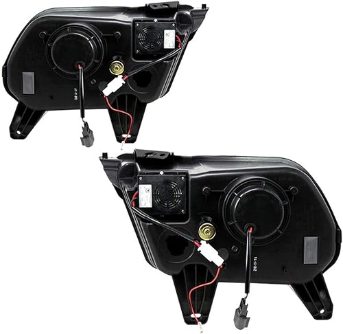 Miniatura 2 de Winjet Serie Renegade compatible con 2010 2011 2012 S197 Ford Mustang S550 estilo LED DRL proyector secuencial rendimiento mercado de accesorios par