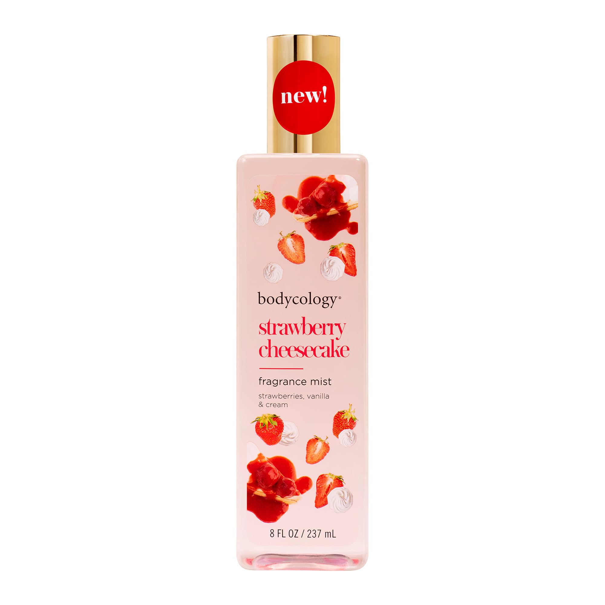 Strawberry Cheesecake by Bodycology for Women - 8 oz Fragrance Mist