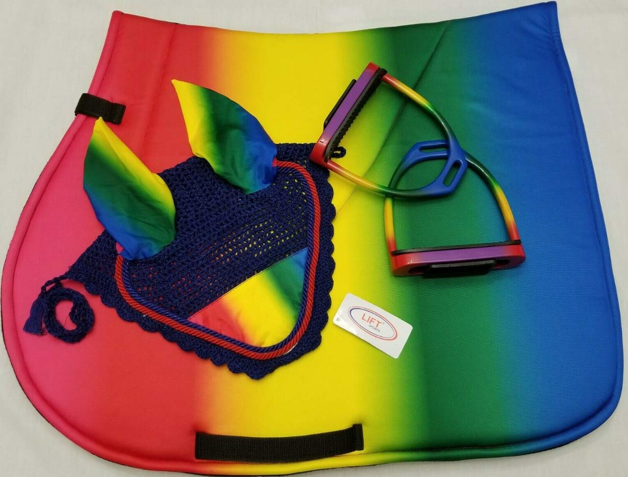Buy Lift Sports Horse English Saddle Pad Set 8 Colors with Matching