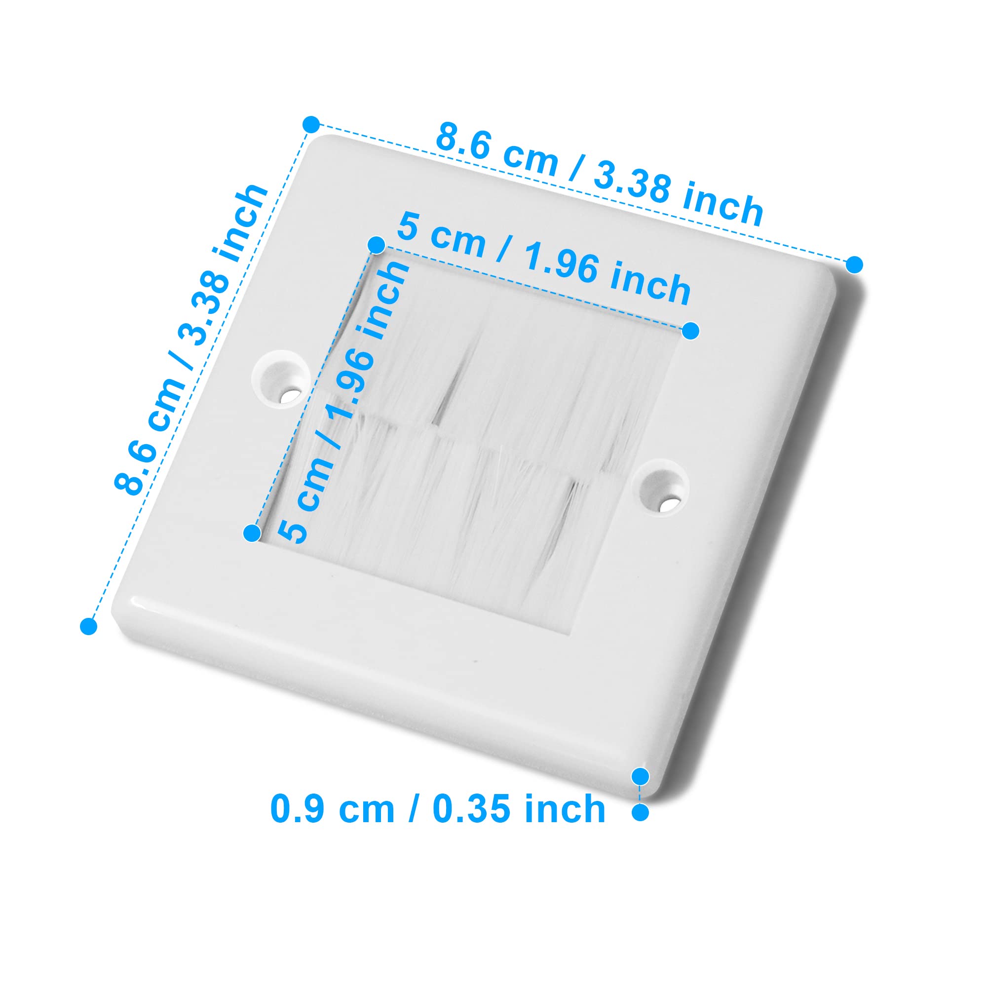 Kabelversteck-Set 800 Cm – Weiß, überstreichbar, Für TV & PC, Selbstklebend Oder Mit Schrauben (inkl. Eckstücke)
