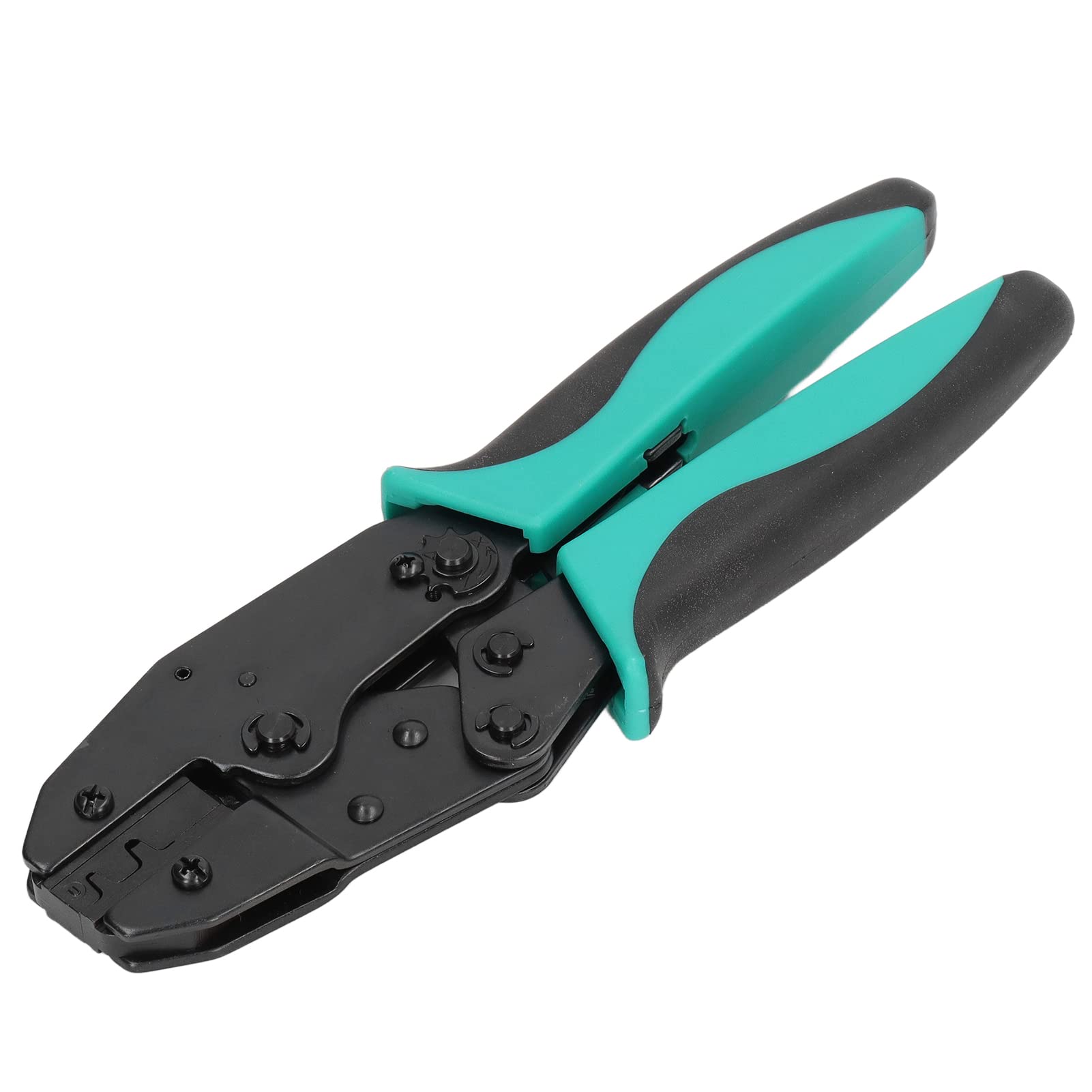 Narzędzie do zaciskania drutu ze stali stopowej AISI4140 z oszczędzającym siłę mechanizmem zapadkowym i ergonomiczną, antypoślizgową rękojeścią TPR - Szczypce do zaciskania