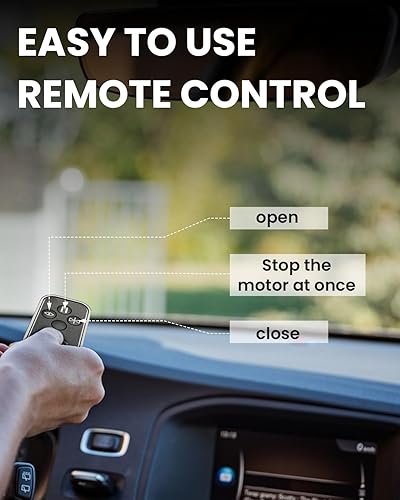 Miniatura 3 de GateNear Control remoto para abridor automático de puertas correderas, compatible con todos los sistemas de entrada de 433.92 Mhz, kit de seguridad