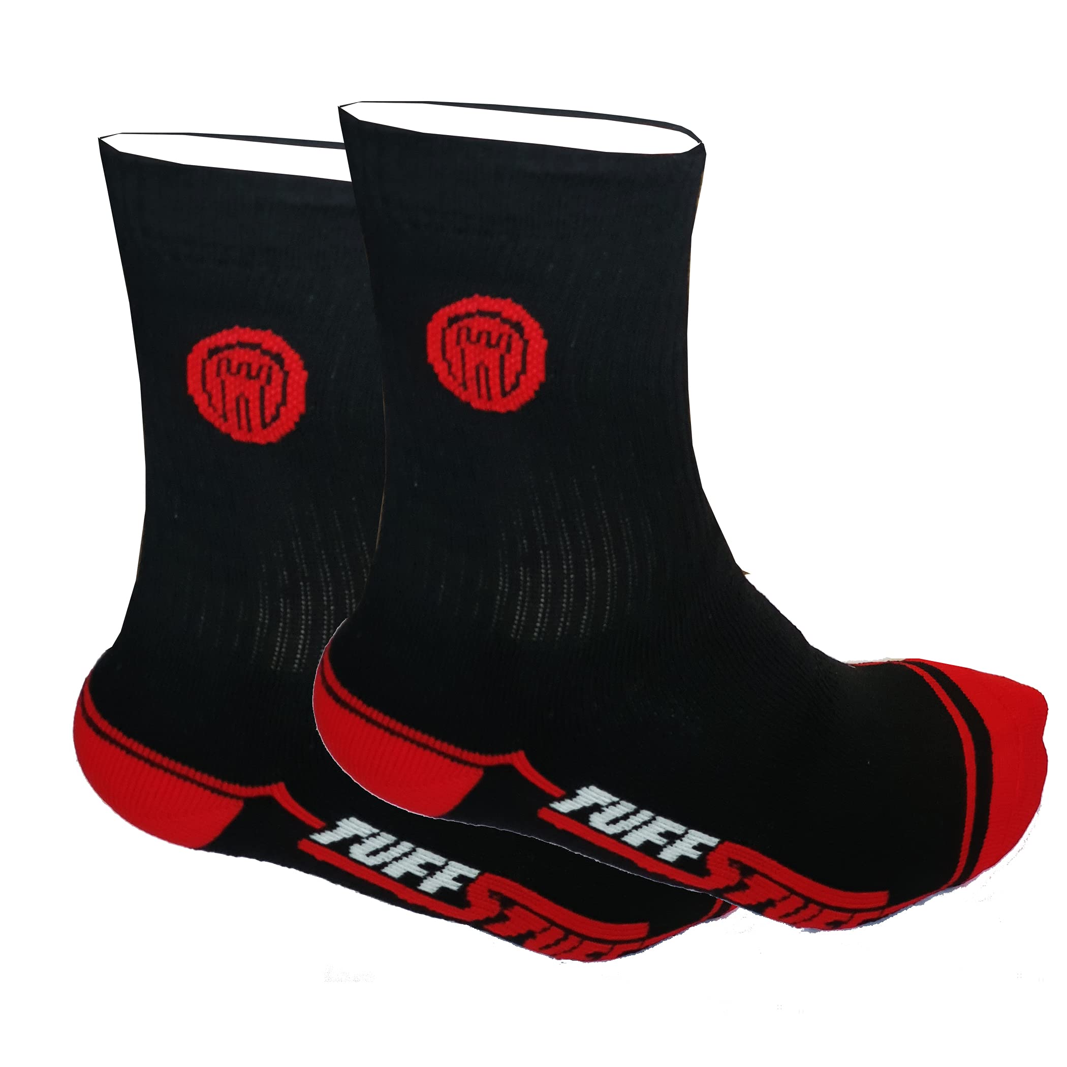 Tuff Stuff Workwear Mens Work Socks Coolmax Cushioned Foot Size 6-11 Twin Pack