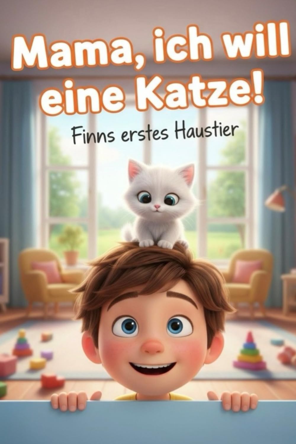 Mama, ich möchte eine Katze! -Finns erstes Haustier: Ein liebevoll illustriertes Kinderbuch ab 3 Jahren über die erste Katze als Haustier – ein ... über Familie, Verantwortung und Tierliebe