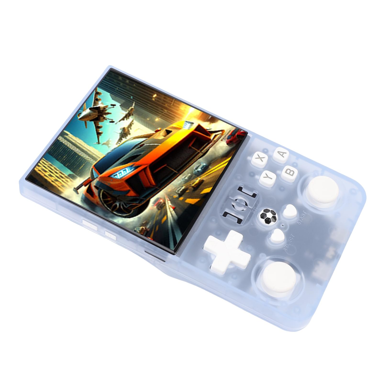 Generic Console da Gioco Portatile retrò Portatile Schermo da 4" Ad Alta Definizione Oltre 60 Emulatori per Viaggiatori e Appassionati di Giochi (BLUE)