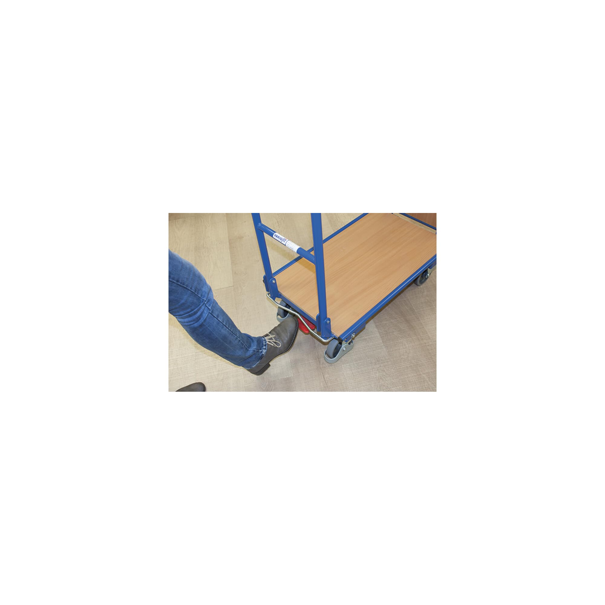 Cordes ap-450.803 Aluminium Klappbügelwagen, Weiß