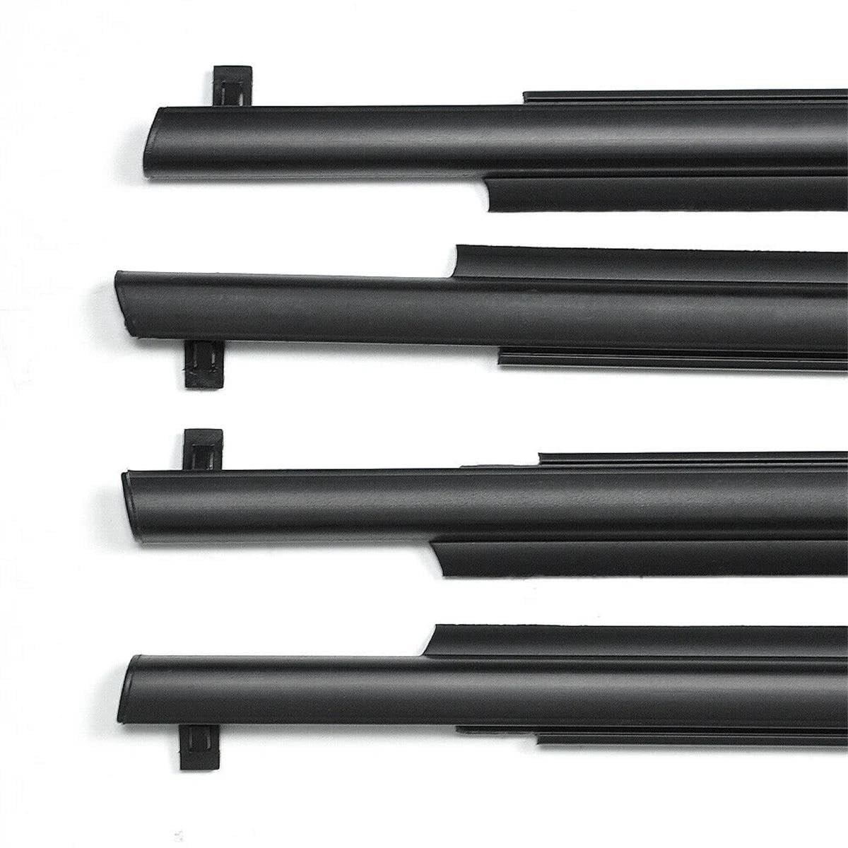 Striscia Tenuta Portiera 4 Pezzi Guarnizione In Gomma Finestrini Esterni Auto Striscia Tenuta Impermeabile Modanatura Cintura Per Toyota Per Rav4 US 2006-2012 Guarnizioni