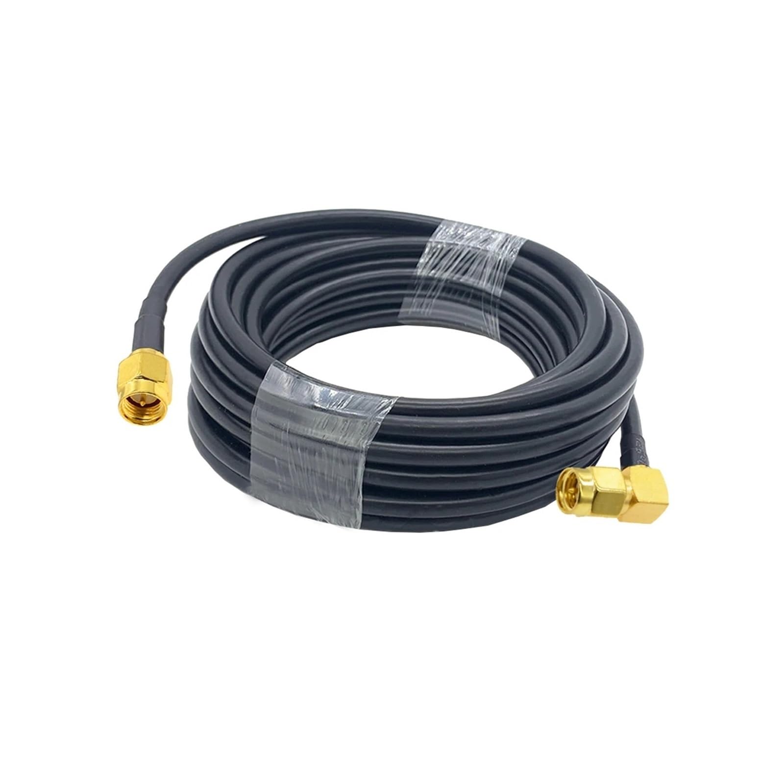 1M 2M 5M 10M 20M SMA męski na RG58 50ohm koncentryczny kabel wtykowy przedłużacz anteny WiFi adapter pigtail(SMA M to SMA M90,10M)