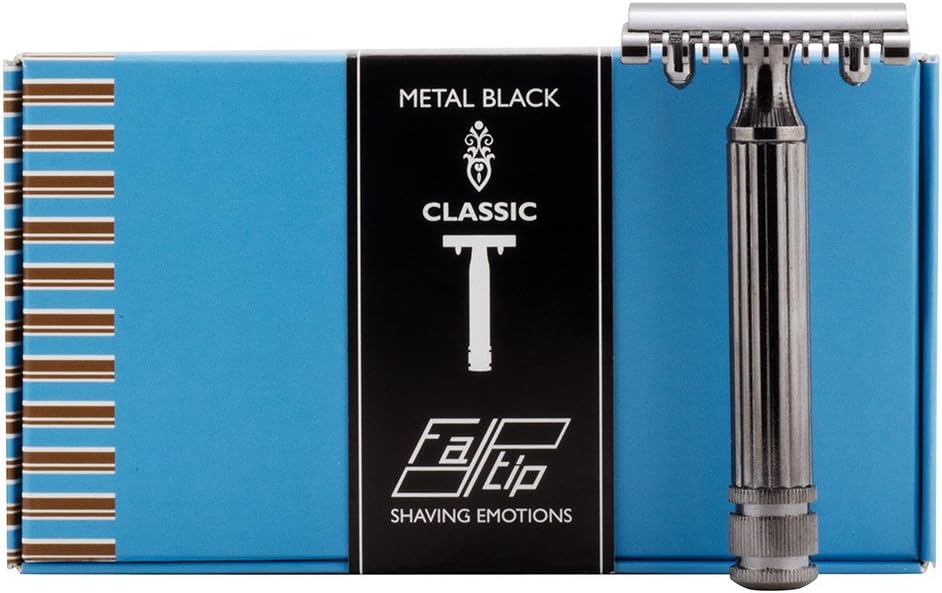 FaTipCromato Nero Grande Double Edge Safety Razor