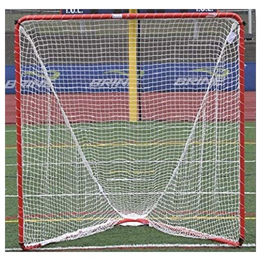 Brine Backyard Lacrosse Goal (Net Included), 6 x 6 x 7-Feet