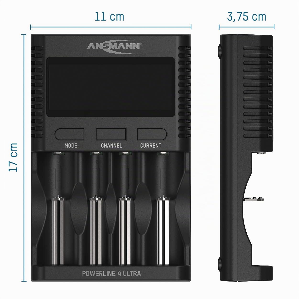Ansmann Ans 1001-0080 - Tischladeger?t Powerline 4 Ultra, Nimh, LI-Ion (1001-0080)