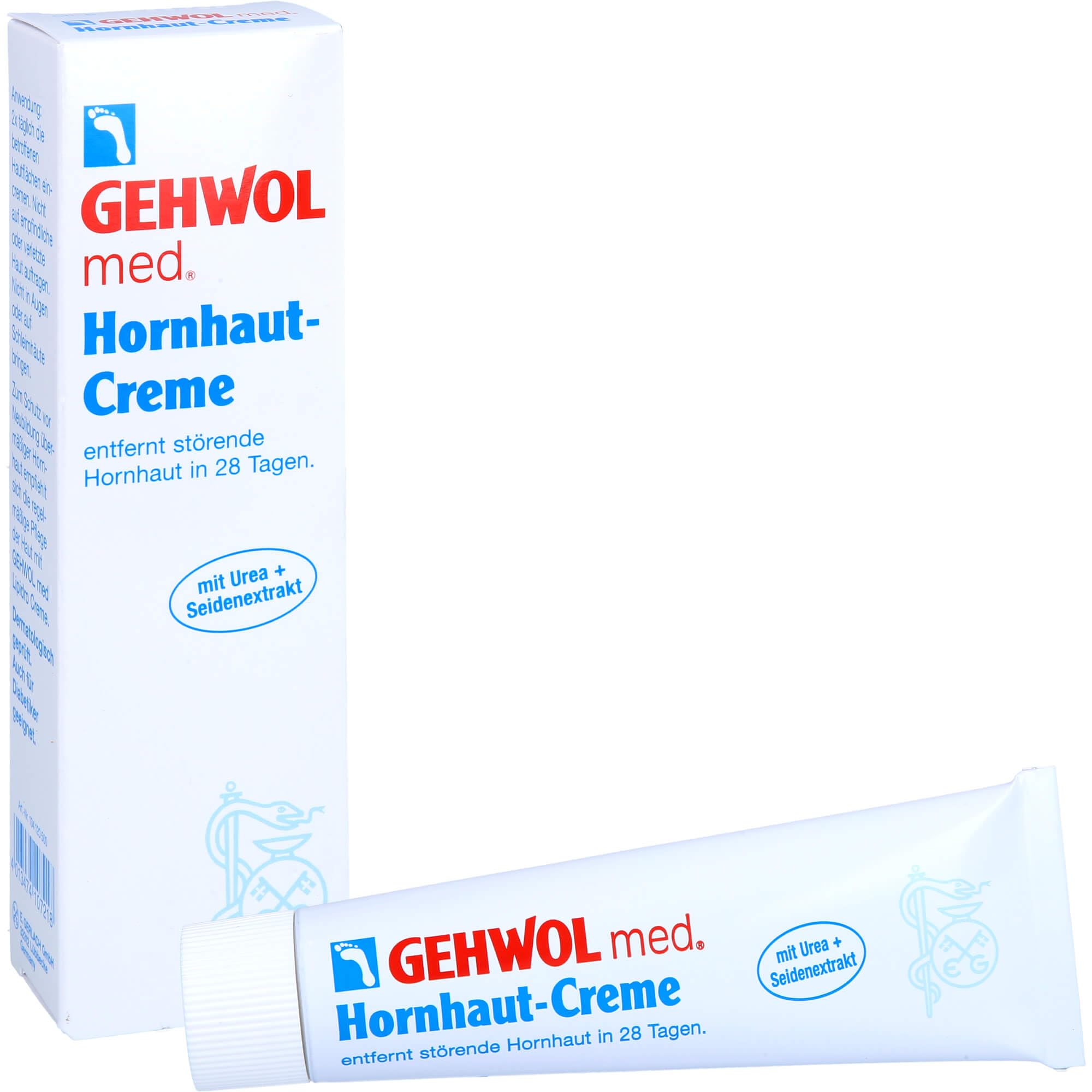 Gehwol med, Hornhaut Creme, crema piedi esfoliante, 75 ml