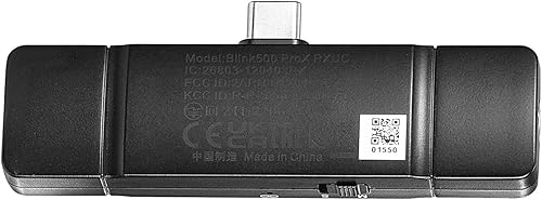 Miniatura 4 de Saramonic Blink 500 Prox RXUC - Receptor USB-C para transmisores Blink 500 Prox TX para iPhone 15, Android, iPad, móviles y computadoras