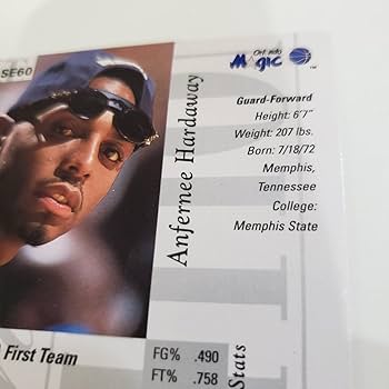 Amazon.co.jp: Anfernee Hardaway アンファニー ハーダウェイ NBA