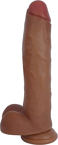 Jock - Consolador con ventosa y bolas de 11 pulgadas