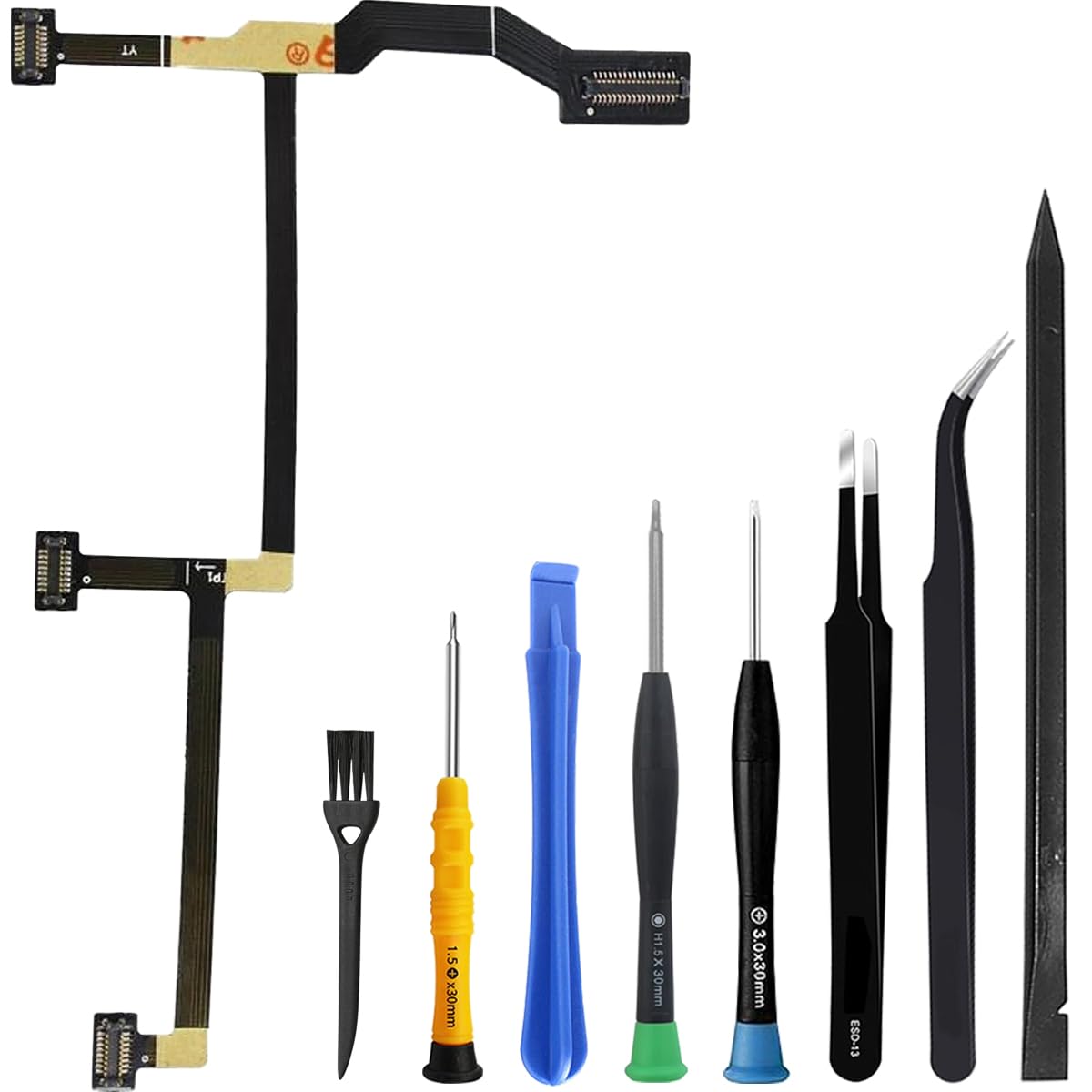 ZHUROUPU Gimbal Camera Signal Cable for DJI Mini 3/Mini 3 Pro, Replacement PTZ Transmission Cable, Repair Spare Parts Fix for No picture from The Camera, Professional Installation Tools
