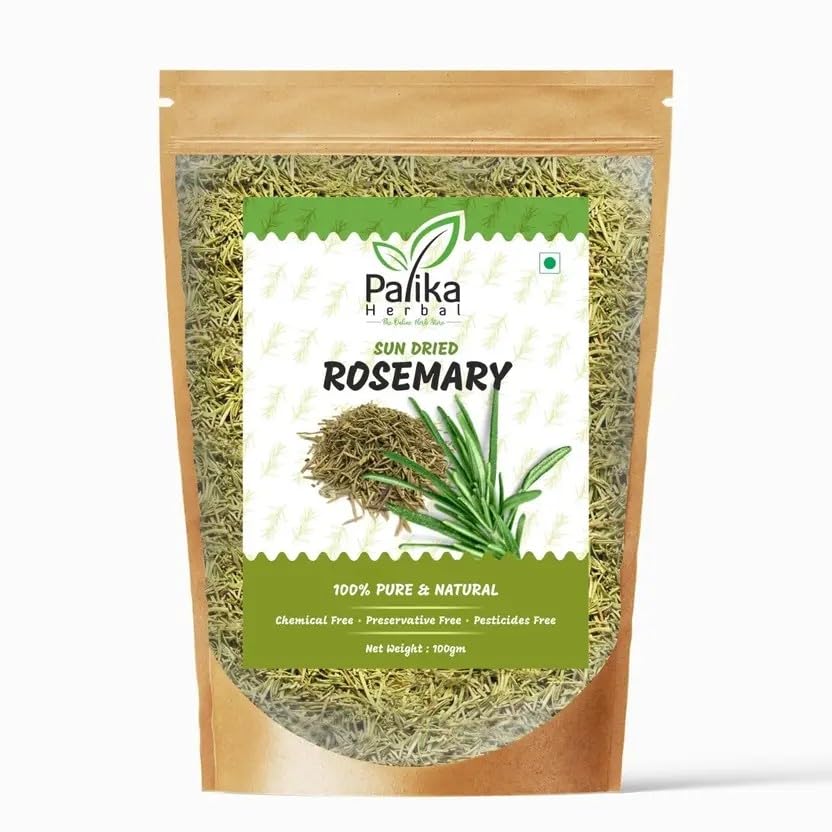Rosemary Dried Leafs / Leaves For Food, Tea & Hair Growth | 100% Pure & Natural (100 g)-image-21